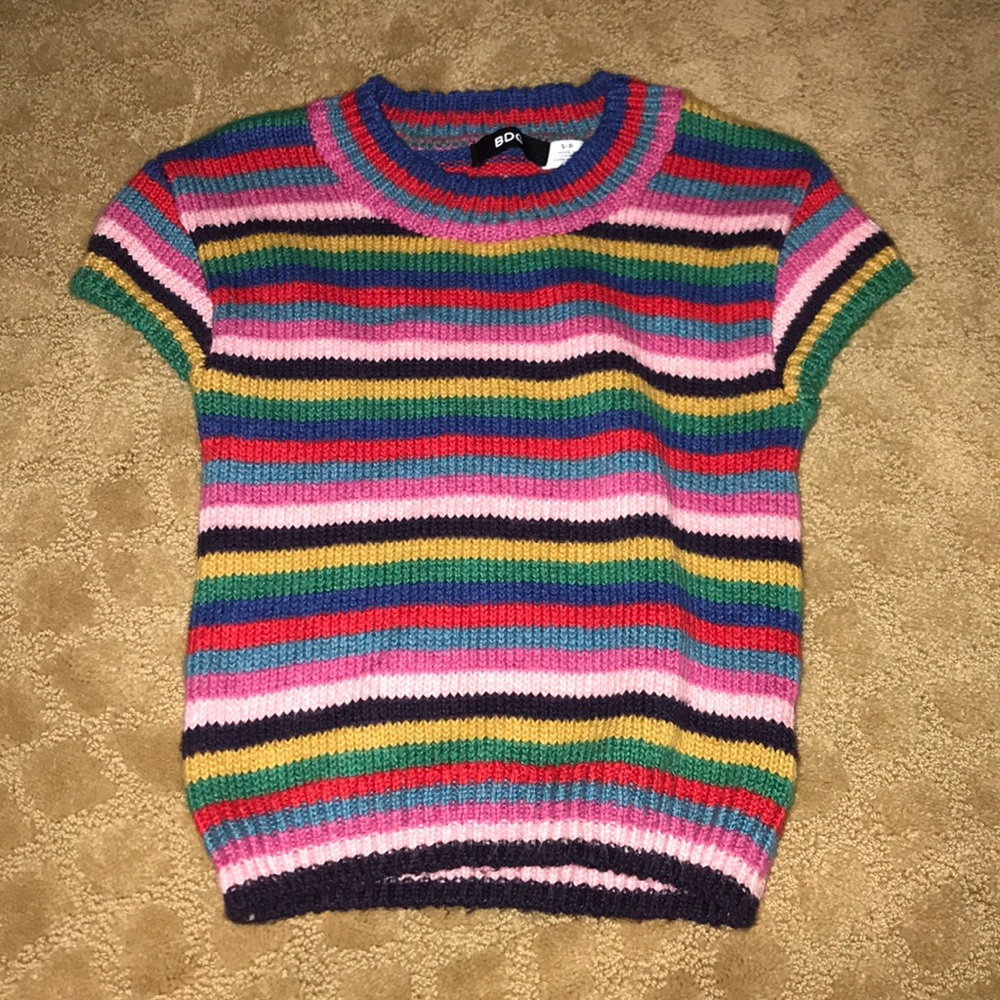 Sweater crop top
